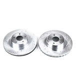 Disques de frein avant Power Stop 99-03 Mercedes-Benz CL500 Evolution percés et fendus - Paire