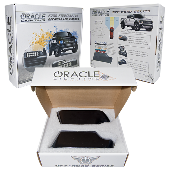 Rétroviseurs tout-terrain Oracle 09-14 Ford F150/Raptor - 6 000 000 VOIR LA GARANTIE