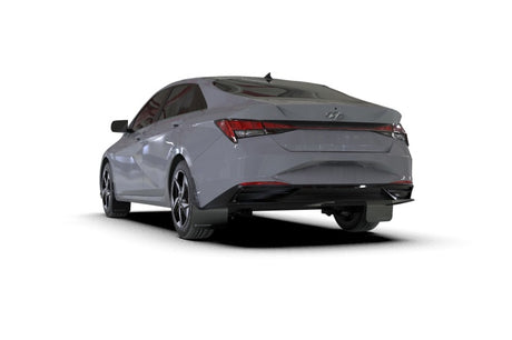 Rally Armor 21-23 Hyundai Elantra (ne convient pas à la gamme Elantra N/N) Garde-boue noir UR avec logo gris