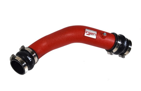 Kit de tuyauterie d'échangeur intermédiaire en aluminium Injen 17-19 pour Honda Civic Type-R - Rouge froissé