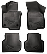Revêtements de sol noirs Husky Liners 2011 Volkswagen Jetta (berline) WeatherBeater Combo