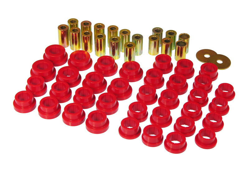 Prothane Nissan Rear Control/Radius Arm/Lower Link Bushings - Red