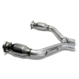 BBK 2015-16 Mustang V6 Short Mid H Pipe avec convertisseurs (à utiliser avec les collecteurs de la série 1642)