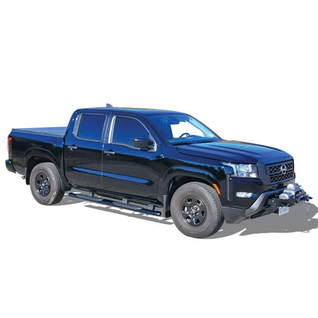 Marchepieds ovales Nerf PRO TRAXX 4 pour Nissan Frontier Crew Cab 2022 de Westin - Noir