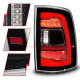Feux arrière à LED séquentiels ANZO 09-18 Dodge Ram 1500 Noir