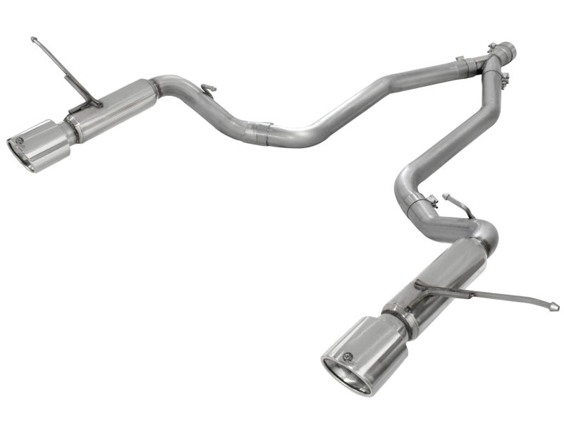 aFe MACHForce XP 14+ Jeep Grand Cherokee V6 3.0L (td) 2.5in DPF-Back 409SS Échappement avec résonateurs