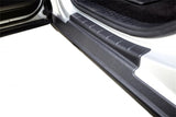 Bushwacker 99-16 Ford F-250 Super Duty Crew Cab Trail Armor Panneau de bas de caisse / Couvercle de plaque de seuil - Noir