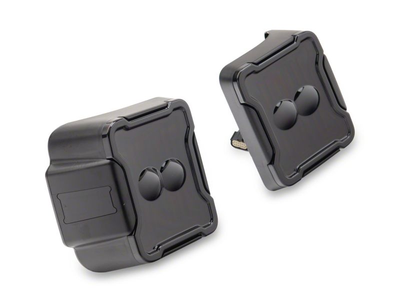 Feux arrière à LED linéaires Raxiom 18-23 Jeep Wrangler JL Axial Series - Boîtier noir (lentille fumée)