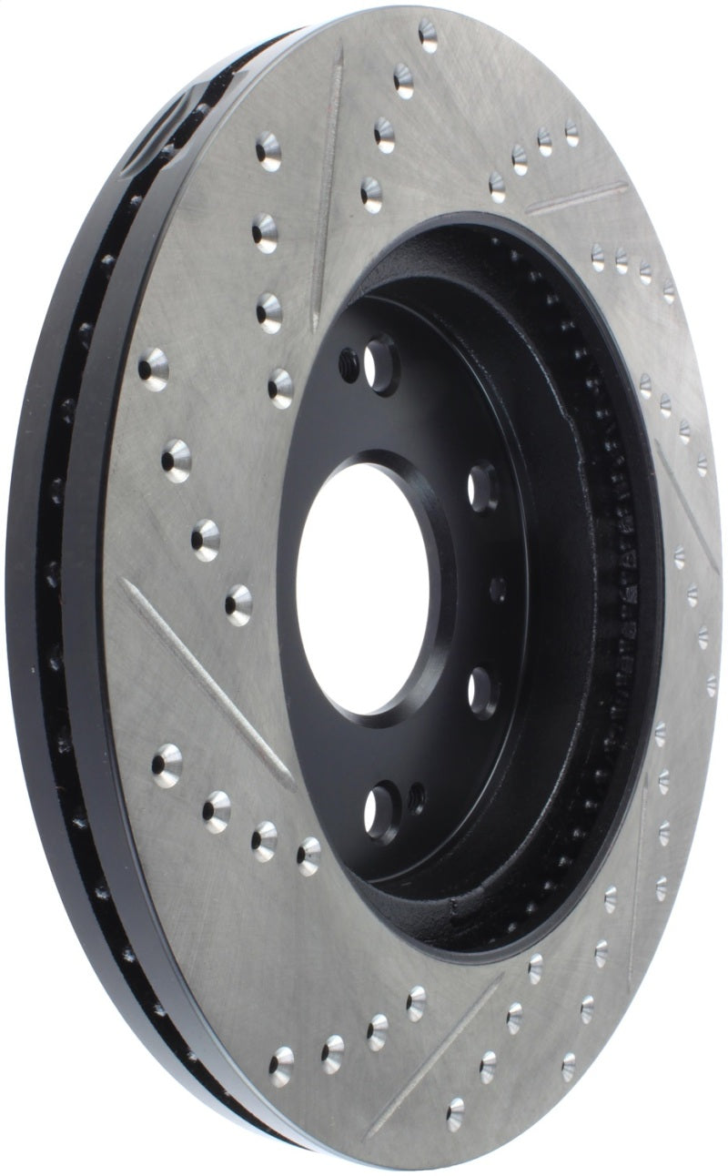 Rotor avant gauche rainuré et percé StopTech 05-10 GMC Sierra 1500 (avec tambour arrière) / 07-09 GMC Yukon
