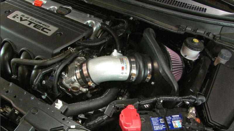 Admission Typhoon Argent K&amp;N 12 Honda Civic Si 2.4L L4