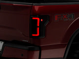 Feux arrière à LED Raxiom 15-17 Ford F-150 Axial Series - Boîtier noir (lentille fumée)