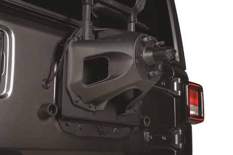 Support de relocalisation de roue de secours Rugged Ridge pour Jeep Wrangler JL 18-20