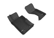 3D MAXpider 2016-2019 Mazda/Fiat Mx-5 Miata/124 Spider Kagu 1st Row Floormat - Black 3D MAXpider
