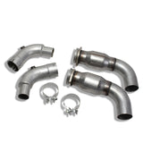 Kit de tuyau intermédiaire court BBK 15-20 Ford Mustang GT 3 pouces avec catalyseurs (utiliser le collecteur LT 1633/16330/1856/18560)