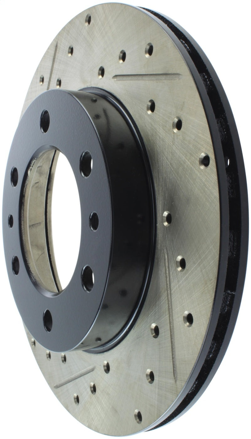 Rotor avant rainuré et percé StopTech 81-89 Toyota Land Cruiser