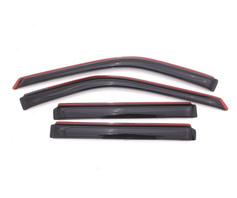 Déflecteurs de vitres avant et arrière AVS 11-18 Ford Explorer Ventvisor 4 pièces - Fumé
