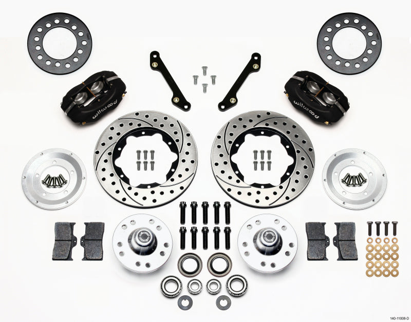 Kit avant Wilwood Forged Dynalite 11,00 pouces percé 79-81 Camaro