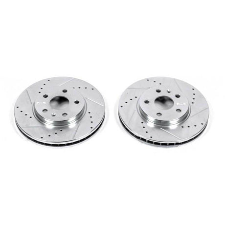 Disques de frein avant percés et fendus Power Stop 08-14 Cadillac CTS Evolution - Paire