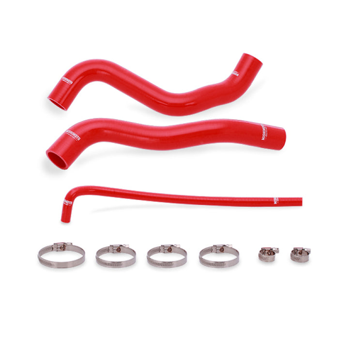 Tuyaux de refroidissement de radiateur en silicone rouge Mishimoto 12-15 Chevy Camaro SS