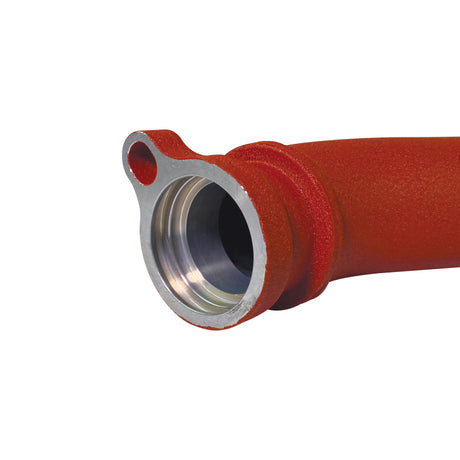 Tuyau de charge interne en aluminium Injen 15-16 pour BMW M3 (F80)/M4 (F82/83) 3,0 L L6 Twin Turbo 2 pièces - Rouge froissé