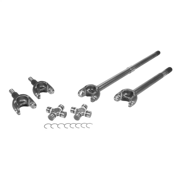 Kit d'essieu avant 4340 Chromoly pour Jeep Wrangler 18-19 Yukon Gear Dana 44 32 cannelures avec joints 1350 (7166)