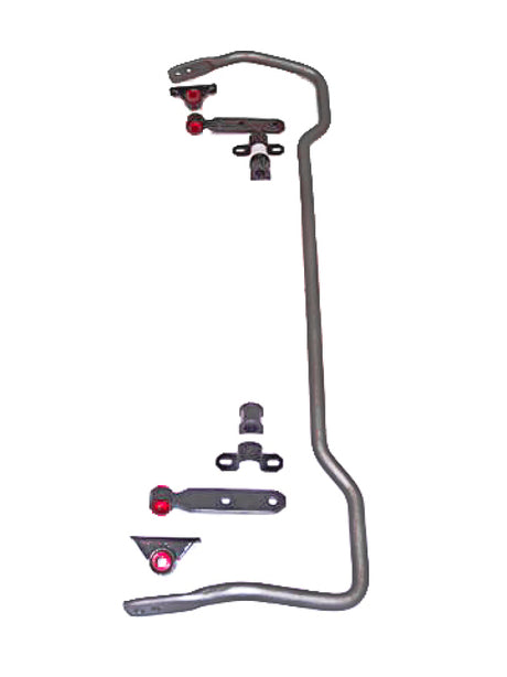 Barre stabilisatrice arrière Hellwig 05-14 Ford Mustang en chromoly massif de 1 po