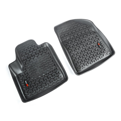 Revêtement de sol avant Rugged Ridge noir pour Jeep Cherokee KL 2014-2020