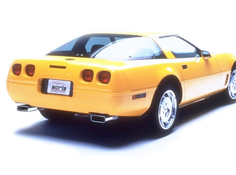 Échappement Catback Borla 92-96 Chevrolet Corvette Hatchback/Conv 5.7L 8cyl 4/6 vitesses Touring SS