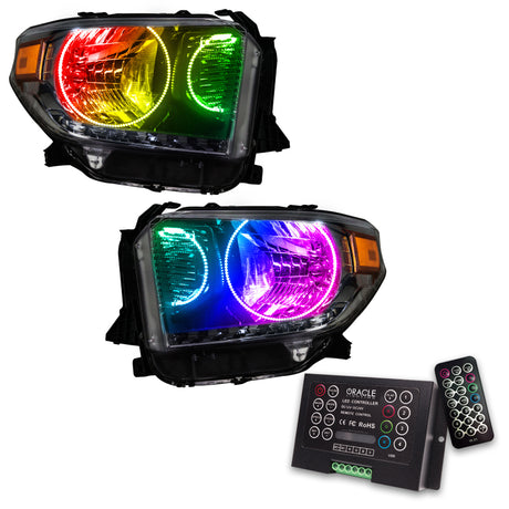 Oracle 14-17 Toyota Tundra SMD HL - Kit double halo - ColorSHIFT avec contrôleur 2.0 VOIR LA GARANTIE