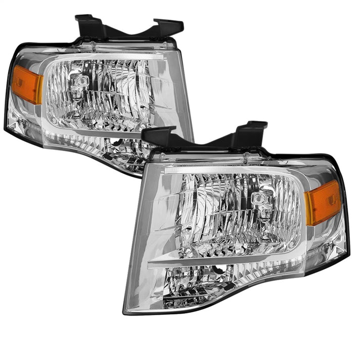 Phares de style OEM xTune 07-14 Ford Expedition - Chrome (HD-JH-FE07-AM-C)