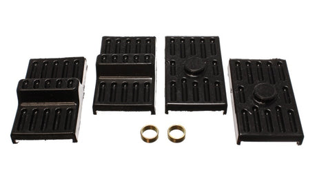 Isolateurs à ressorts à lames multiples noirs Energy Suspension Camaro 70-81 / Firebird 70-81