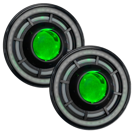 Phares de projecteur Oracle Oculus 7 pouces ColorSHIFT Bi-LED pour Jeep Wrangler JK VOIR LA GARANTIE