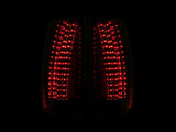 Feux arrière à LED ANZO 2007-2011 Cadillac Escalade Chrome