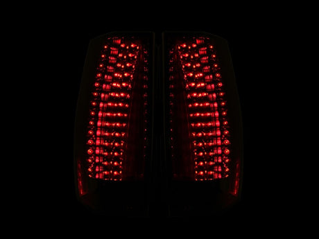 Feux arrière à LED ANZO 2007-2011 Cadillac Escalade Chrome