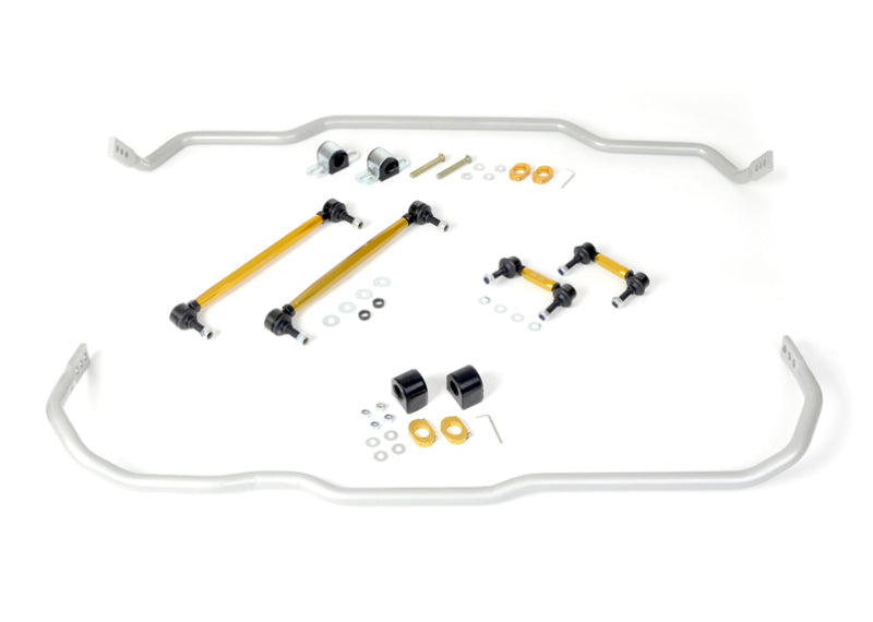 Kit d'assemblage de barres stabilisatrices avant et arrière pour Volkswagen GTI 08-13 Whiteline