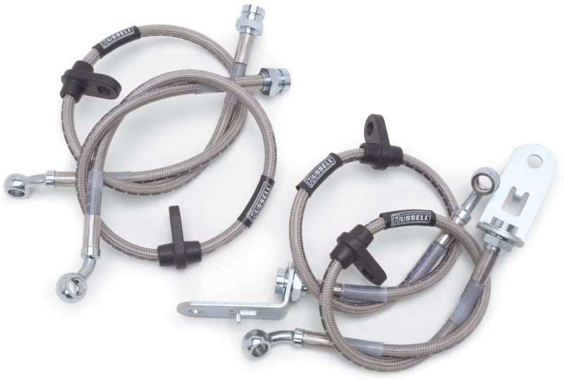 Russell Performance 99-06 GM Silverado/Sierra 1500 2WD with 6in-7in lift Brake Line Kit