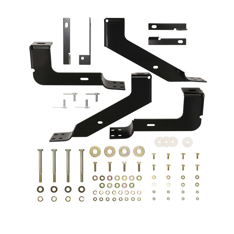 Kit de montage de marchepied ovale Nerf Westin 2002-2008 pour Dodge Ram Quad Cab 1500 Premier - Noir