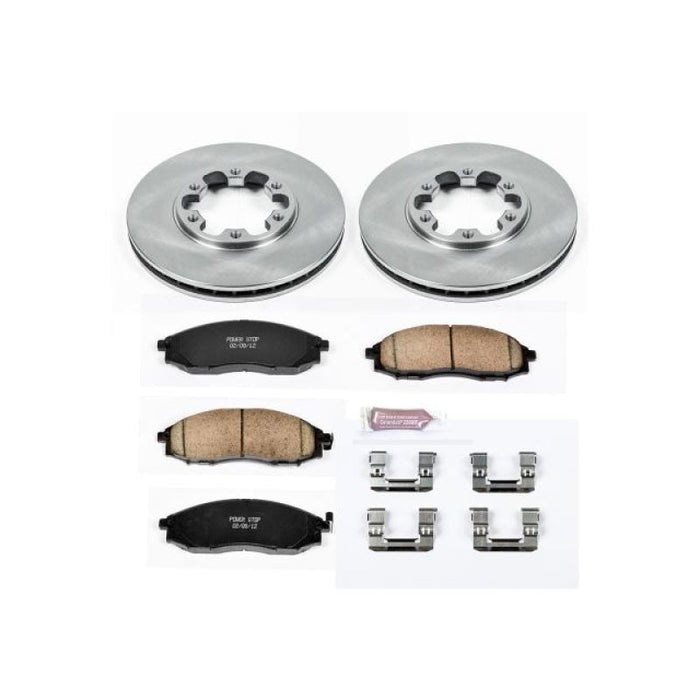 Kit de freins avant Power Stop Autospecialty pour Nissan Frontier 03-04