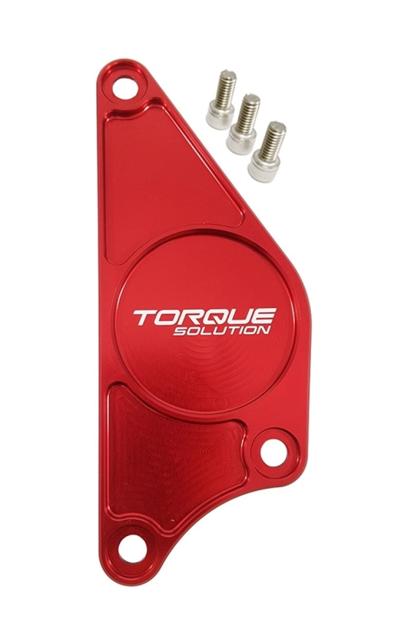 Plaque à cames en aluminium billette Torque Solution (rouge) : Subaru BRZ / Scion FR-S 2013+