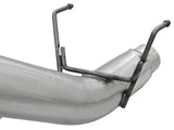 Échappement arrière en acier aluminisé DPF aFe Atlas 5 pouces Dodge RAM Diesel 13-14 6,7 L (td) Mega Cab avec embout poli