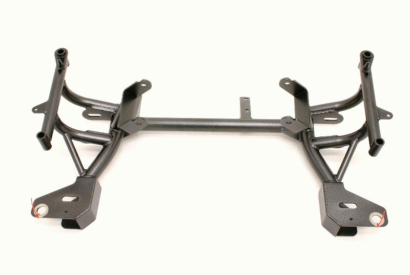 BMR 98-02 4th Gen F-Body K-Member w/ Turbo LS1 Motor Mounts and Pinto Rack Mounts - Black Hammertone BMR Suspension