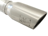 Système d'échappement arrière en acier aluminisé DPF aFe Atlas 5 pouces, camions diesel Ford 08-10 V8-6,4 L (td) embout poli