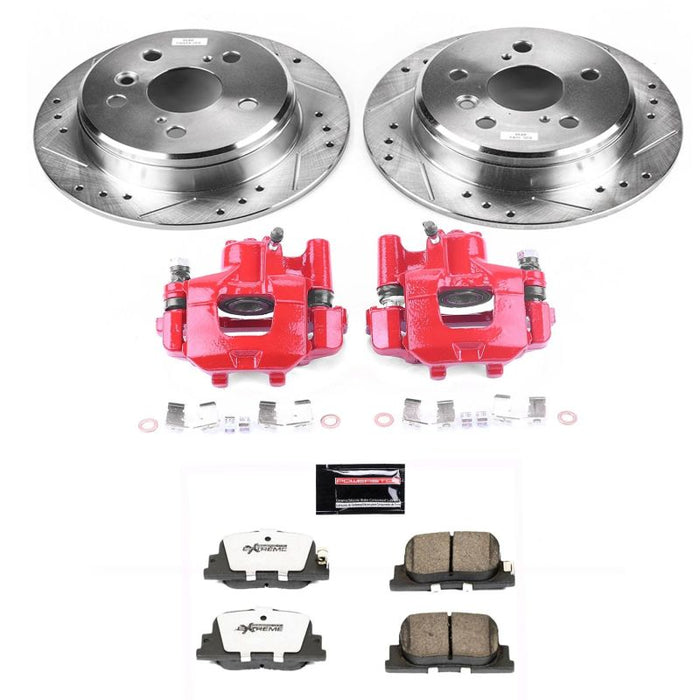 Kit de freins arrière Power Stop 00-01 Lexus ES300 Z26 Street Warrior avec étriers