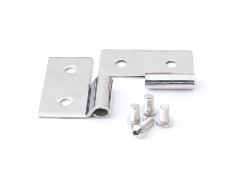 Charnières de porte inférieures pour Jeep CJ5 Rampage 1976-1983 - Inox