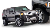 Élargisseurs de pare-chocs Bushwacker 06-10 Hummer H3 de style OE, 4 pièces - Noir