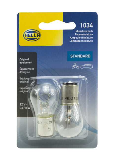 Ampoule Hella 1034 12V 23/8W Bay15D S8 (2)