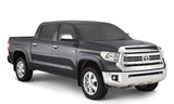 Élargisseurs de pare-chocs avant Bushwacker 16-18 Toyota Tundra Fleetside de style OE - 4 pièces - Gris magnétique