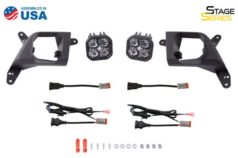 Kit de feux antibrouillard à LED Diode Dynamics SS3 Type SV2 Max - Blanc SAE