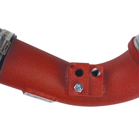 Tuyaux d'échangeur thermique SES rouges froissés Injen 19-20 pour BMW Z4 / Toyota Supra 3.0L Turbo 2020