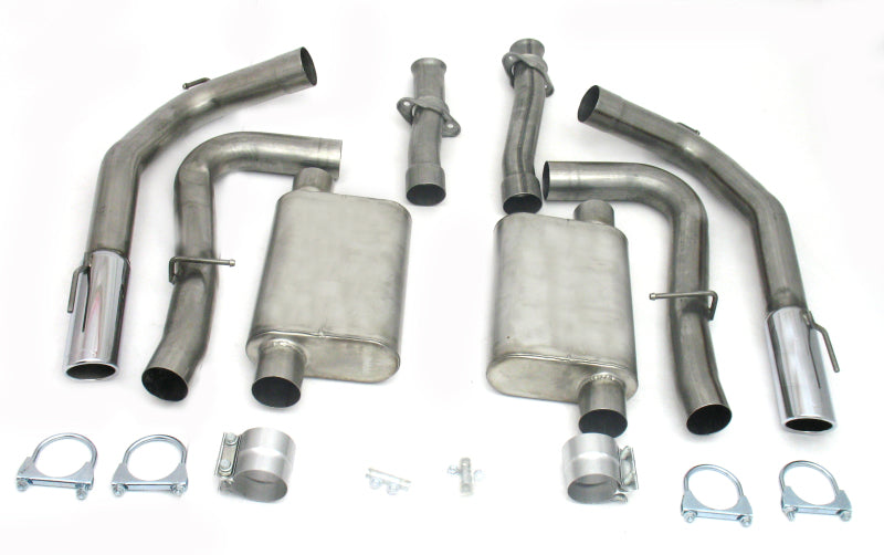 JBA 99-04 Ford Mustang Cobra IRS 4.6L 4V 409SS Double sortie arrière Cat-Back Exhaust